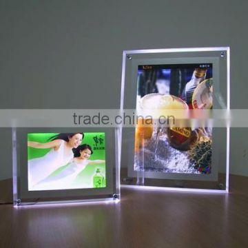 digital photo frame/super slim led light box