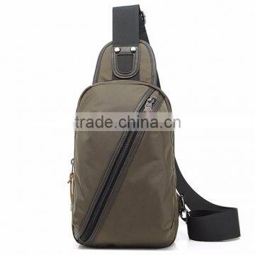 High quality multi-storey high-quality men outdoor oxford textile sling bag factory