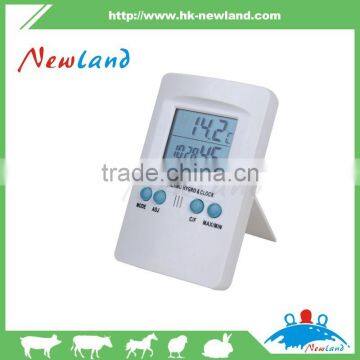 2015 new veterinary high quality Electronic Thermometer, Hygrometer and clock