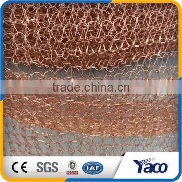 Heat and corrosion high density copper wire mesh