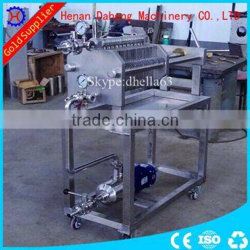 stainless steel beer filter wine filter machine