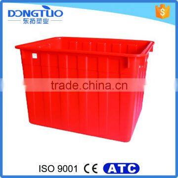 Large hard plastic water storage container