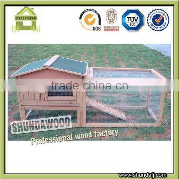 SDR015 Outdoor Wooden Rabbit House Rabbit Hutch Manufacturers photo-4