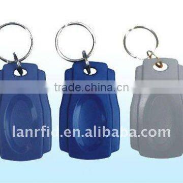 RFID keyfob with metal chain for door access control