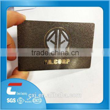 Metal Visiting Card/laser Cut Metal Business Card/engraved Metal Business Cards