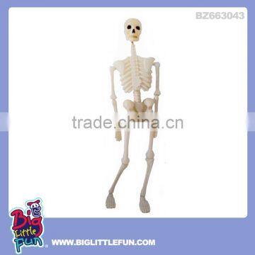 120cm halloween plastic human skeleton toy