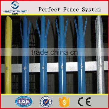 High Security PVC Coated Portable W/D Section Palisade Fence photo-2