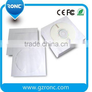 CD White Paper Sleeve With Transparent Window photo-3