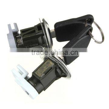 Pair Front Door Lock Barrels Set With Keys For Peugeot 106 Mk2 205 405 photo-3
