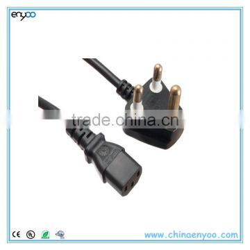 India/South Afric International Power Cord - SANS 164-1 to C13 2.5M Power Cable photo-2