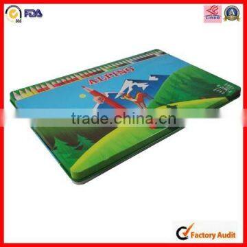 Wholesale Rectangular Cartoon Metal Pencil Box photo-4