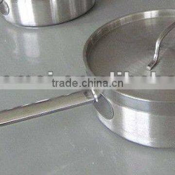 Stainless steel sauce pan for cooking