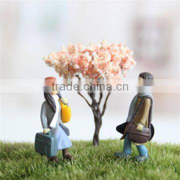 Moss Micro Landscape Ornaments Landscaping Plants Artificial Cherry Tree Crafts photo-2
