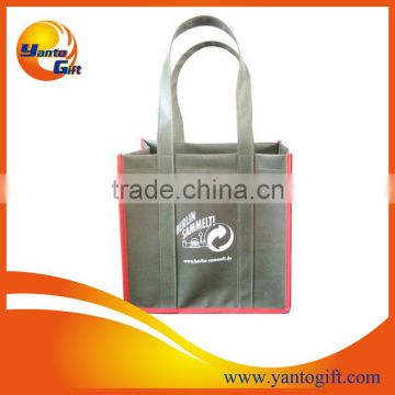 6 Pack Non woven wine bag with custom logo printing