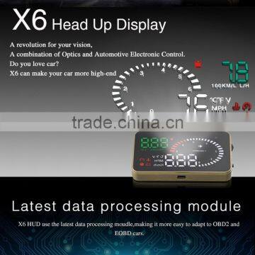 X6 OBD2 Hud Car Head Up Display System photo-5