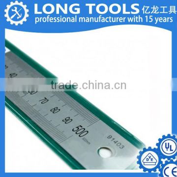 2015 custom tailor metal meter inch meausring steel ruler