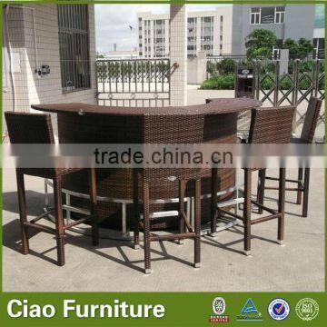 module pub round bar table set