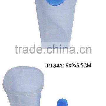 Cheap promotional plastic shake bottle/plastic water bottle