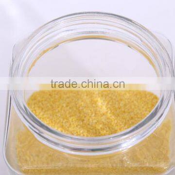 Set 4 Clear Square Empty Glass Storage Jars With Dot Metal Lid photo-3