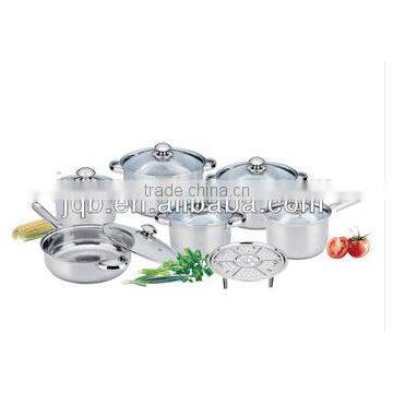 High Quality 15pcs Stainless Steel Cookware Set photo-3