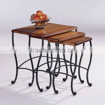 wrought iron tables