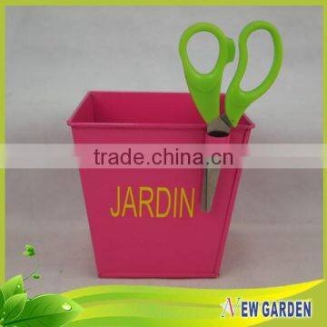 Garden Best Choice Decorative Square Flower Pot With Scissors photo-3