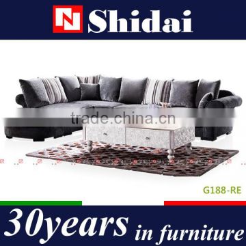 nice design sofa, designer round sofa, wooden sofa designs photos G188-RE