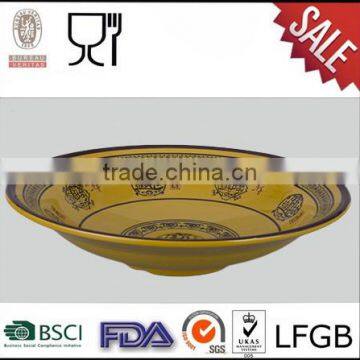 Large Size High Quality Melamine Noodle Bowls,Melamine Salad Bowls Supplier