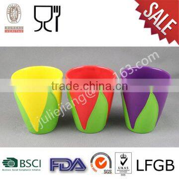 Three Color One Set Melamine Cup Dinnerware/Drinking