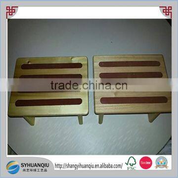 Rustic Wood Material Handmade Wooden Nurse Stool photo-6