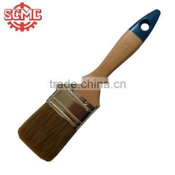 wooden handle copper coated ferrule mixed bristle paint brush