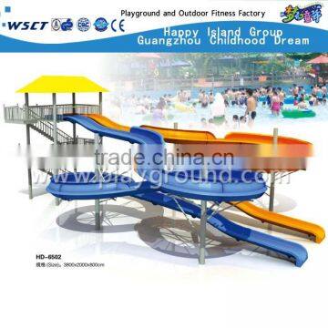(HD-6601)Small Size Water Play Equipments Water Slide Children Outdoor Play Equipment photo-5