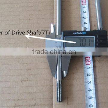 1550mm 7Teech Drive Shaft Brush Cutter Spare Parts Factory Garden 26mm Pipe Dia photo-3