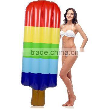 leasure gaint ince cream poo float ourdoor swiming raft water game toys for adult and kids pool party lounge