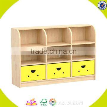 Wholesale Customized Wooden Kids Shelf , Elegant and Simple Style Wooden Storage Shelf Toy for Kids W08C212 photo-5