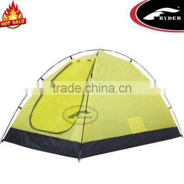 Outdoor 3 Persons Double Layer Camping Waterproof Folding Dome Cheap Tents for Sale