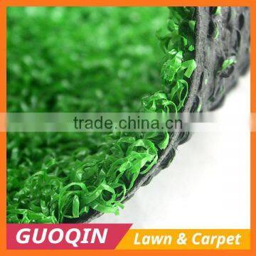 15 mm height curl artificial lawn for putting greens