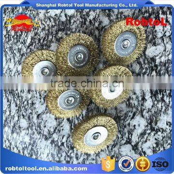 75MM Steel Wire Cup Brush Wheel Twist Knot Crimped Bowl Disc Abrasive M10 Round Grinding Cheaning Brush photo-3