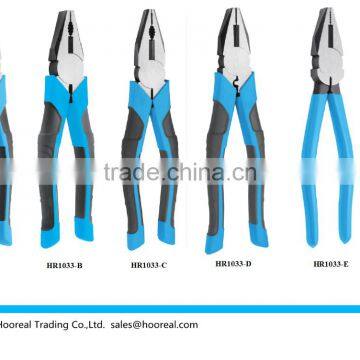 8" Insulated High Leverage Combination Pliers & Electrical Crimping Pliers Heavy Duty Combination Plier Wire Cutters Hand Tool