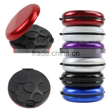 Fashion New Aluminium Euro Coin Dispenser Holder Purse Wallet Hold Coins Gadget photo-2