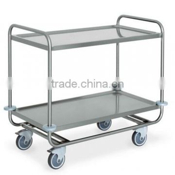 Lowest price Stainless steel instrument cart(ISO Approved)