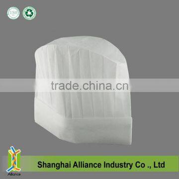 Disposable nonwoven white chef hat with pinting(Z-CH-007)