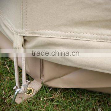 Hot Sell Dia 3m 4m 5m Bell Tents for Camping Canvas Material photo-4