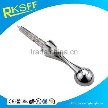 Manufacturer Cheap Die Casting Zinc Alloy Chrome Plated Spoon Head photo-6