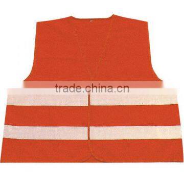 Printed Safety Warning High Visibility Motorcycle Vest photo-2