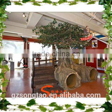 High-level Design Outdoor Artificial Tree House Simulation Artificial Tree House for Kids photo-5