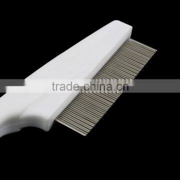 1pcs Pet Dog Hair Flea Comb Stainless Pin Dog Cat Grooming Brush Comb Clean Tool Hot Worldwide photo-3
