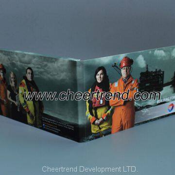 Total Oil Advertising 4.3'' Inches Video Greeting Card, Lcd Video Cards, Video Brochure