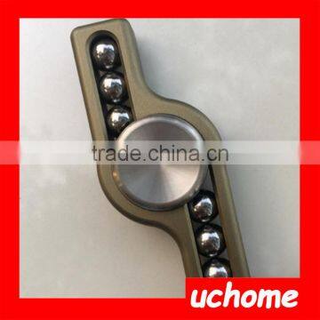UCHOME Hand Spinner Fidget Spinner Toy Copper/Staniless Steel/Aluminium EDC Tool photo-3