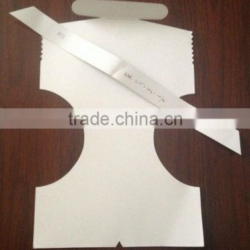 shirt accessory back board for package Garment lining cardboard for shirt packing